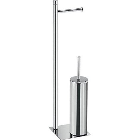 Sapho Gedy Trilly - Toilettenpapier- und Toilettenbürstenhalter, Chrom TR3213