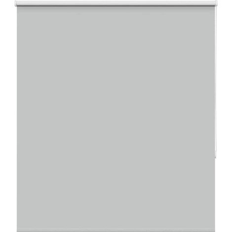 Verdunkelungsrollo Hellgrau 135x150cm Stoffbreite 131,6cm