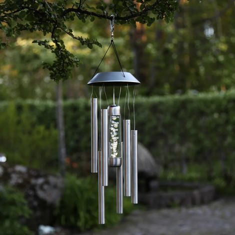 Star Trading 479-37, Suspension extérieure, acier inoxydable, IP44, jardin, détecteur crépusculaire, source lumineuse non remplaçable (1/5)