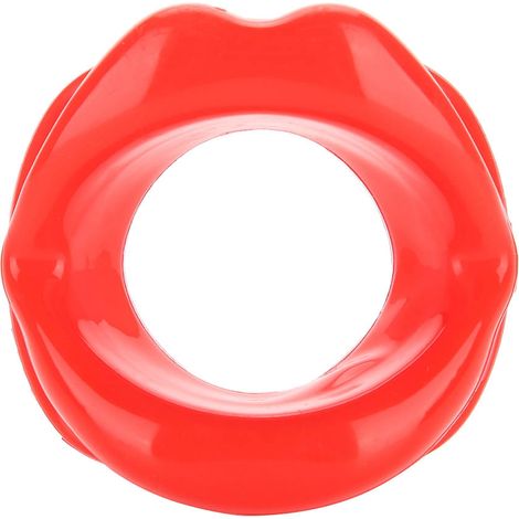 Exerciceur de Lèvres en Silicone pour Raffermissement et Réduction des Rides - Rouge (1/5)