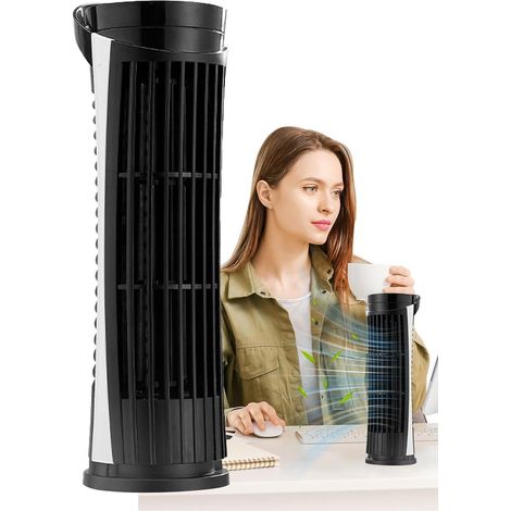 Ventilateur Tour Souffleur Silencieux Rechargeable USB (1/5)