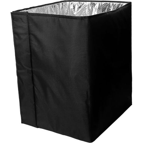 Housse de Protection pour Ruches 600d Oxford Noire pour Hiver Tissu Oxford, Mousse Epe et Couche Aluminium, Résistance aux Intempéries, pour Apiculteurs (1/5)