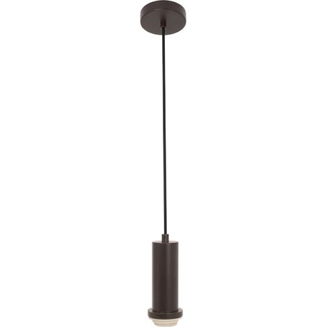 Hängeschrank für Minue Lampenschirm 1xe27 braun regx10x 10 cm