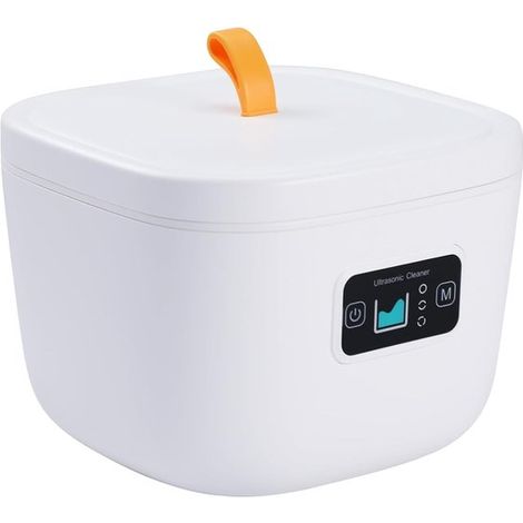 Nettoyeur à ultrasons,Appareil de nettoyage UV à ultrasons pour bagues (255 ml / 8,6 oz),Pour une utilisation à domicile (bagues (1/5)