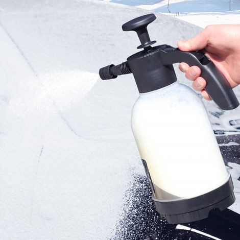 Pulvérisateur de mousse pour lavage de voiture 2L, canon à mousse, tuyau d'arrosage, nettoyant mousse pour voiture (1/5)
