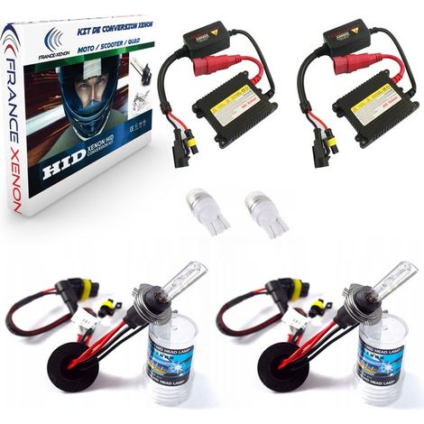 Pack xénon H7 + H7 6000K - moto (1/2)