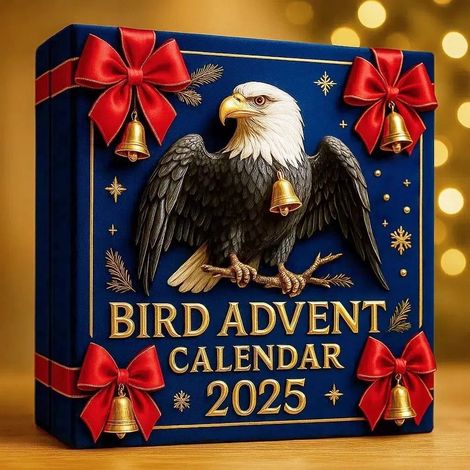 Calendrier De Lavent Oiseaux - 24 Portes En Acrylique - Décorations Accrochables Pour Arbre De Noël - Cadeau De Noël Pour Amateurs Doiseaux - Lot De 24 Pièces (1/3)