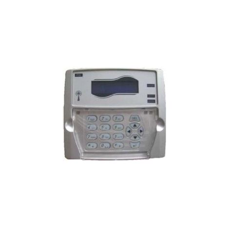 CT12-M/B - Transmetteur téléphonique GSM, 4 canaux, mode d'envoi d'alarme : Voix/SMS/IP (DC09). Couleur Blanc.