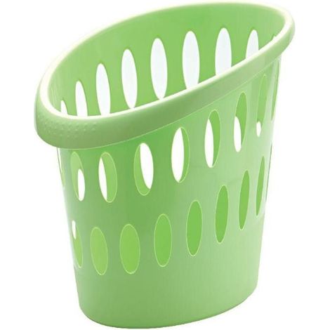 Corbeille ovale - L 34 x l 27 x H 35,5 cm - Coloris aléatoire - Livraison gratuite (1/2)