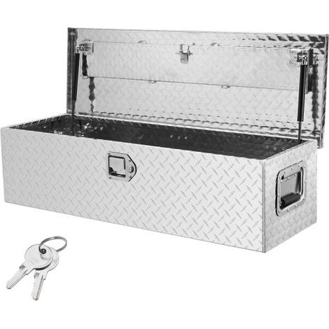 99 x 33 x 25 4 cm boîte à outils robuste en aluminium pour lit de (1/5)