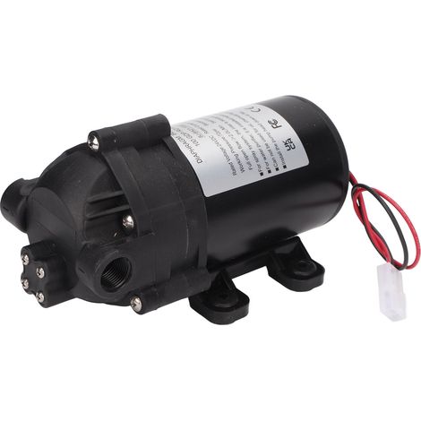 Pompe auto-amorçante surpresseur d'eau diaphragme pression filetage femelle G3/8 accessoires cuisine salle de bain (1/5)
