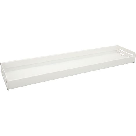 Abnehmbares, wandmontiertes Gewürzregal für die Küche, multifunktional, zur Aufbewahrung im Haushalt, weiß, 60 cm
