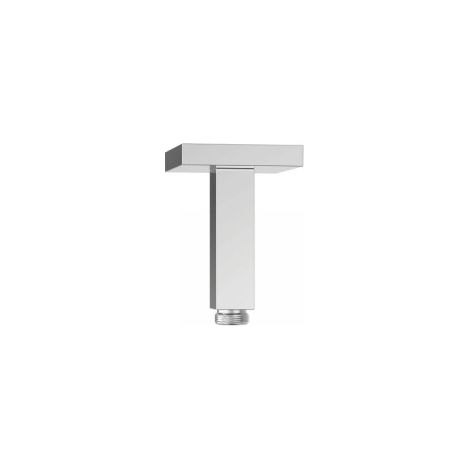 Kit barre‑douche anticalcaire CUADRO‑MINI Matière Laiton long. 900 mm. Flexible satin - TRES 134522