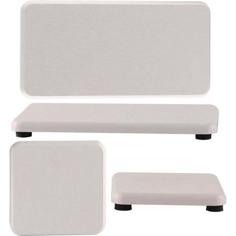Lot de 4 plateaux absorbants en diatomite, porte-savon de cuisine en terre de diatomées (1/5)