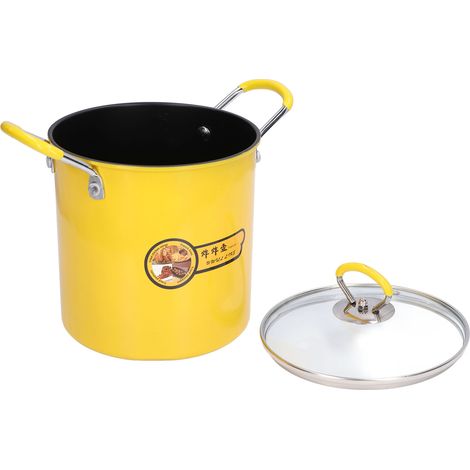 Friteuse multifonction 3L, casserole à frire avec panier filtre, mini friteuse japonaise compacte. (1/5)