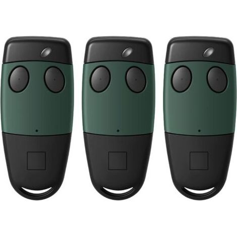 – Télécommande portail 3PCS pour Cardin S449-QZ2 – Pré-codée 433 MHz – 2 canaux – Portée 10-50m – Installation instantanée (1/5)