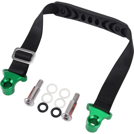 Sangle de Remorquage Universelle pour Moto Tout-Terrain, Corde de Levage Arrière sous Selle, Accessoire Polyvalent Compatible avec Divers Modèles-x
