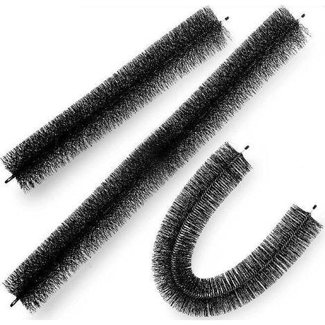 Gutter Guard Brosse en Forme De Cylindre Easy on Gutter Guard 5quot Brosse De Gouttière avec Poils Faciles À Nettoyer for Gouttière Extérieure (Color : 1 UK, Size : 40 PCS) (1/5)
