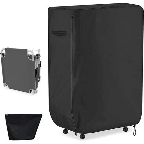 Housse de Protection pour Lit Pliant, Housse de Lit Pliante Portable,Housse de Rangement Pliable Anti-poussière,Housses de Canapé pour L'intérieur Extérieur (99 38 114cm) (1/4)