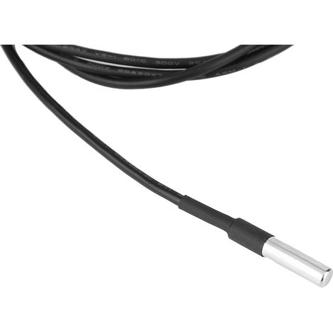 Capteur de température numérique imperméable haute précision avec sonde tubulaire inox et câble 1.2 m (1/5)