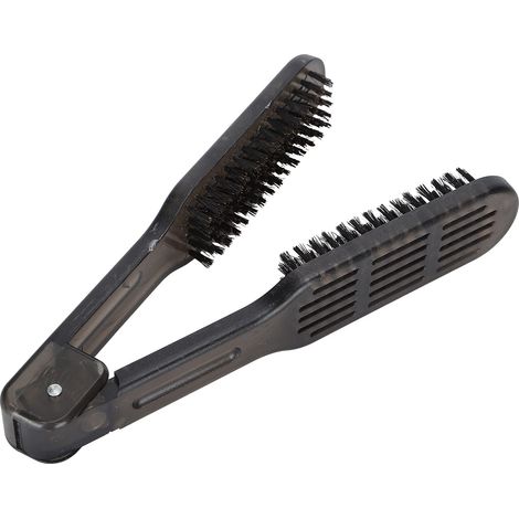 Brosse à Lisser les Cheveux Antistatique Double Face - Brosse Coiffante Idéale pour un Salon Professionnel à la Maison (1/5)