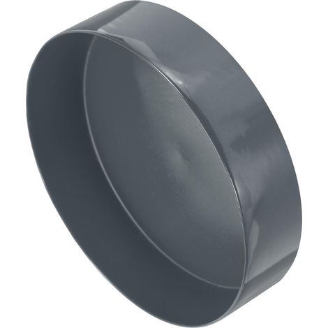 Embout Caoutchouc 250mm ID Gris Foncé 80mm Hauteur Embouts de Tuyau Ronds en Vinyle, en Plastique, pour Tubes, Clôtures, Poteaux, Meubles, Rampes (1/5)