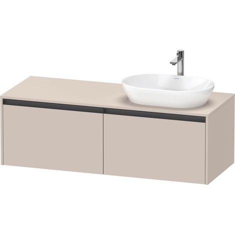 Duravit Ketho.2 bâti-support de lavabo sur console suspendu (1/2)