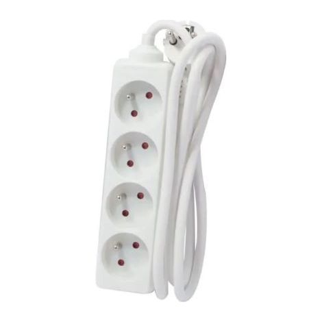 Chacon Party Multiprise Bloc 4 prese 16A 5m bianco