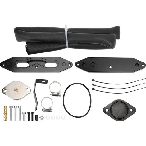 Kit de suppression du système de refroidissement EGR en aluminium 67EGRPT1114 pour moteurs diesel Powerstroke 6.7L (2011-2019) (1/5)