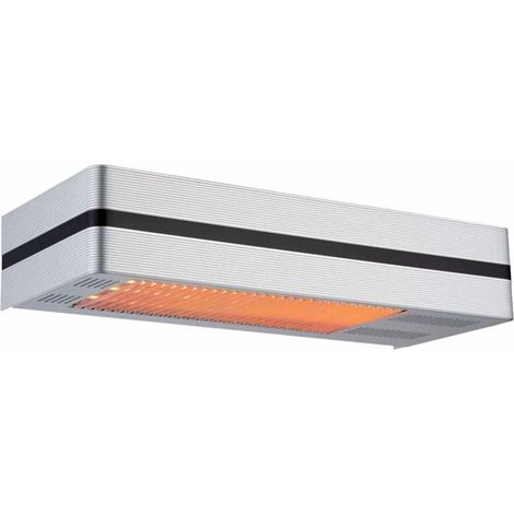 Calentador Infrarrojo Sined Caldo Ira Inox 2000 2000w Acero Inoxidable Control Remoto Perfecto Para Terrazas De Bares y Restaurantes Resistente a La Intemperie Ip65