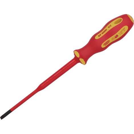 Draper XP1000 100-Piece Slimline Plain Slot Screwdriver Set with 3.5mm Tips, VDE Certified, SD-VDE 02159 (1/2)