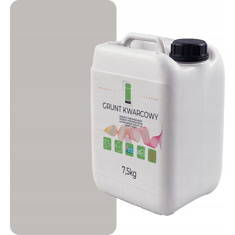 Imprimación de cuarzo para yeso decorativo gris claro D902 7,5 kg (1/5)
