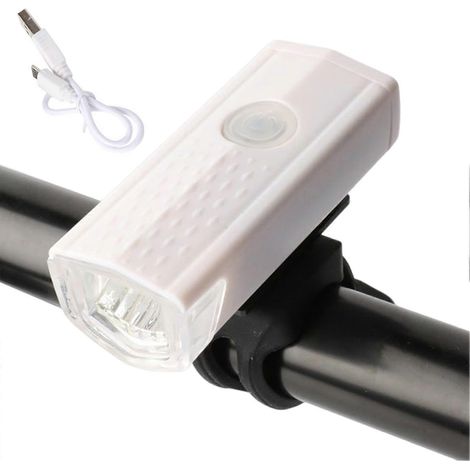 Fahrrad-Frontlicht, wasserdicht, 3 Modi, wiederaufladbar, extra hell, LED-Scheinwerfer für Outdoor-Radtouren