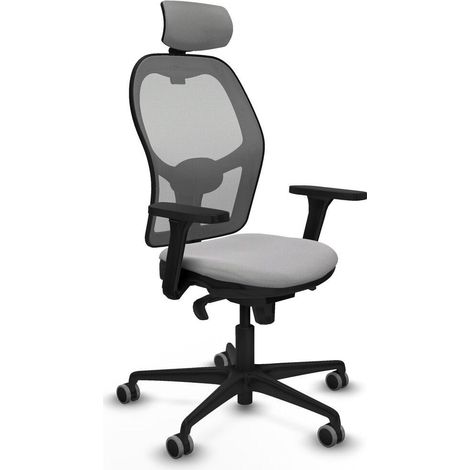 Piqueras y Crespo Sedia Ergonomica Grigio Chiaro