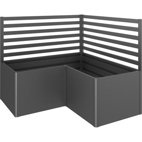 Rankgitter (2Stk) für L-Form L200/L2x1 dunkelgrau