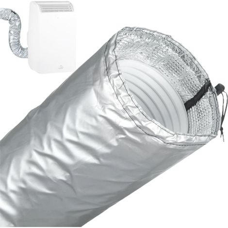 150X50cm Gaine Isolante Climatisation, Isolation Tuyau Climatisation Manchon D'isolation Pour Tuyau De Climatiseur Portable, Longueur Ajustable Jusqu‘à 150cm (1/5)