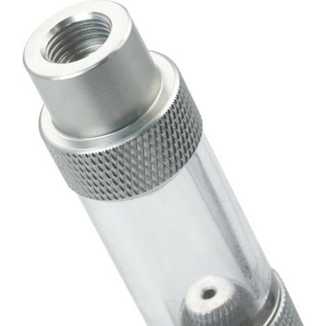Compteur De Bulles CO2 - 1 Unité - Alliage D'aluminium - Clapet Anti-retour Et Remplissage Facile - Pour Aquarium MICRODERMABRASION (1/5)