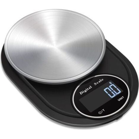 Balance de Cuisine Balance de Cuisine Portable, Balance Alimentaire numérique de précision, Lait de Buffle, Balance de Cuisson Fournitures de Cuisine (5kgx0.1g) (1/5)