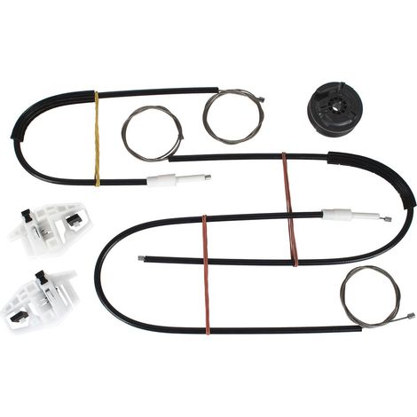 Kit de reparaci贸n del regulador de la ventanilla delantera izquierda para Renault Megane II 02-08 de 4/5 puertas
