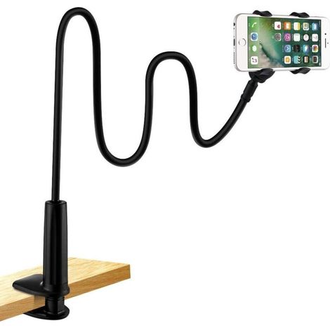 Bed Phone Stand, Phone Holder with Flexible Gooseneck Long Arm 360° Adjustable Rotation for iPhone 13/13 Pro, 12/12 Pro Max, 11 Pro XS Max X 8 7 Samsung Huawei 80cm (1/5)