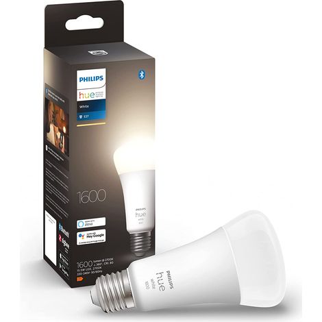 Philips Hue White E27 ampoule LED intelligente blanc 1600 lumens (1/10)