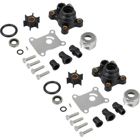 Kit di riparazione girante (2 pezzi) per pompe Evinrude/Johnson da 9,9 CV e 15 CV, codice 394711 0394711