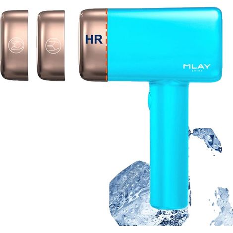 Appareil d'épilation IPL, 5 niveaux d'énergie, sûr pour tous les types de peau, HRBKFA, Prise EU (1/2)