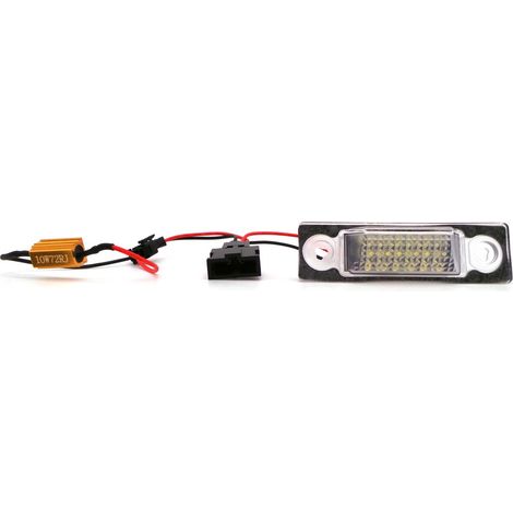 Éclairage de plaque d'immatriculation LED Ford VW Seat 2x650lm (lot de 2) (1/5)