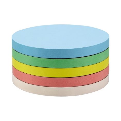 magnetoplan Moderationskarte 111151810 rund 190mm sort. 500St. (1/2)