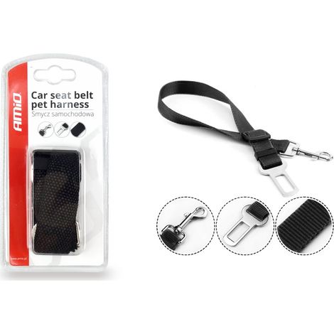 Correa para coche para perro o gato para cinturón de seguridad amio-02232 (1/2)