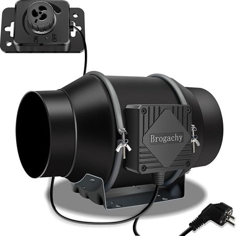 150 mm Adjustable Air Extractor Two-Phase EC (1/5)