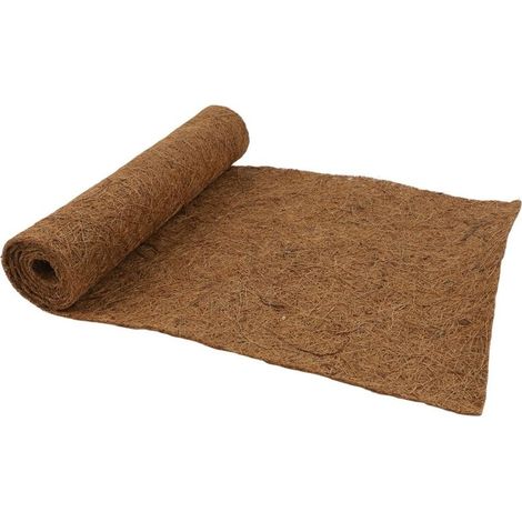Natürliche Kokosfaser-Einlagerolle für Hängeampeln, zuschneidbare Gartenmatte (1/5)