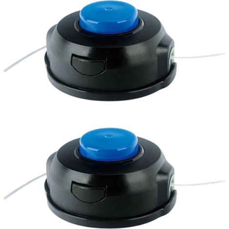 2x Trimmerkopf / Doppelfadenkopf / Spulenkopf / Spule für Husqvarna 122L 122LDx 123L 123LD 124C 124L 125L 125C 125LDX 128C Rasentrimmer Freischneider (1/4)
