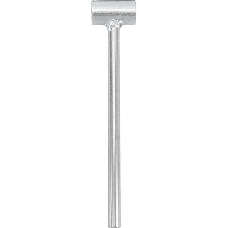 Clé à charnière en acier, à tête unique, portable, pour le réglage des charnières de porte, diamètre intérieur 19 mm / 0,75 po (1/5)